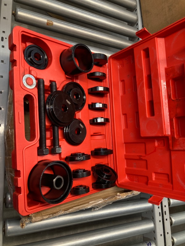 Photo 1 of Orion Motor Tech 23-Piece FWD Front Wheel Drive Bearing Adapters Press Kit Puller Set Replacement Installer Removal Automotive Mechanics Tool Kit