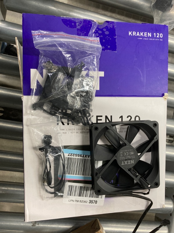 Photo 2 of NZXT Kraken 120 RGB 120mm All-in-One Liquid CPU Cooler