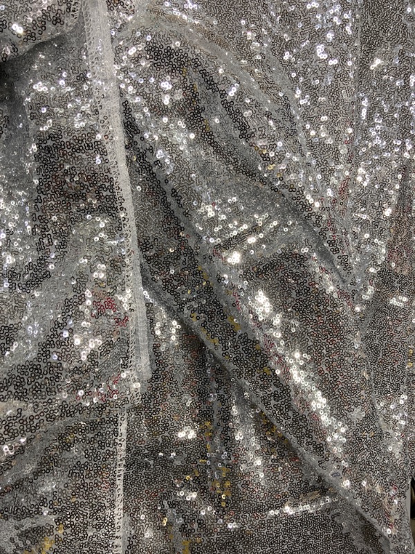 Photo 1 of 2 PACK SEQUIN MATERIAL 2 FT X 8 FT