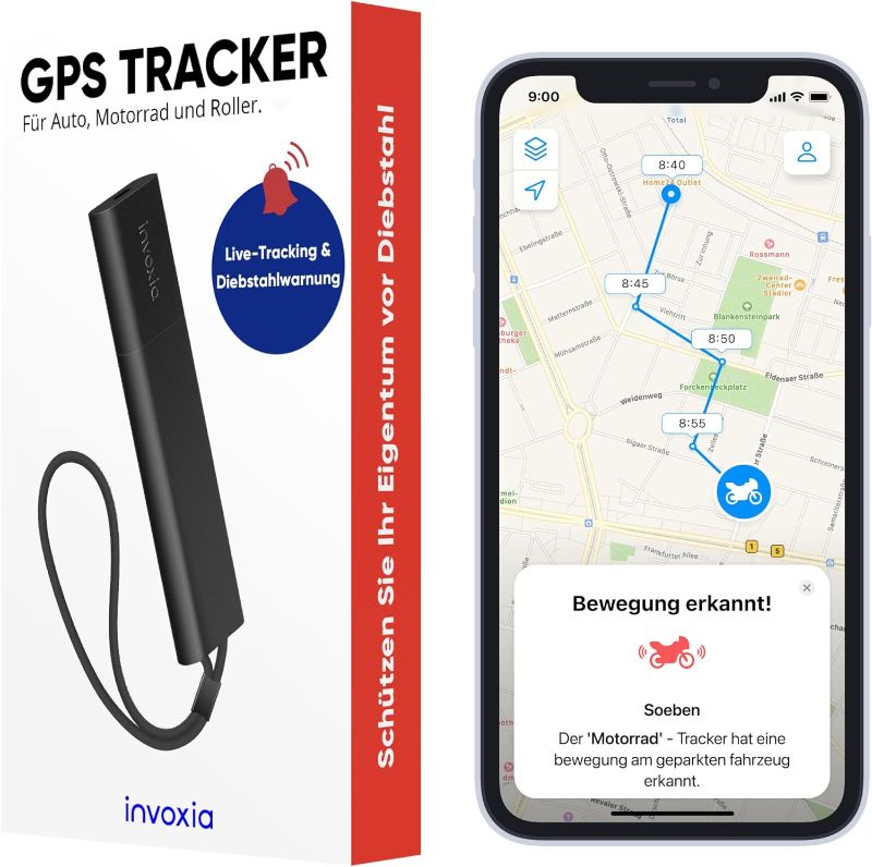 Photo 1 of Real Time GPS Tracker with 2 Year Subscription NO FEES — For Vehicles, Cars, Motorcycles, Bikes, Kids — Battery 120 Hours (moving) to 4 Months (stationary) — Anti-Theft Alerts, Black
