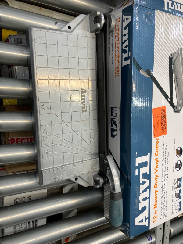 Photo 1 of Anvil 12 in. Luxury Vinyl Tile (LVT) Cutter