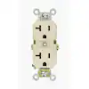 Photo 1 of 16 PACK! Leviton 20 Amp Commercial Grade Duplex Outlet, Light Almond