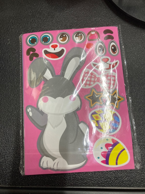 Photo 2 of 36pcs Easter Animal Stickers 