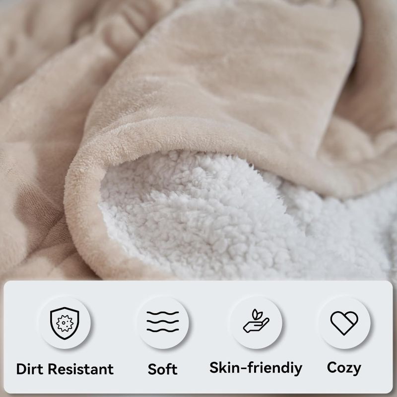 Photo 1 of Garmin Airmar R111LH In Hull Low High 2kW TransducerKing Size Electric Blanket Dual Control 100"x 90" Soft Warm Sherpa & Flannel Heated Blanket with 10 Heating Levels,12 Hours Auto Shut-Off?Machine Washable (Khaki)
