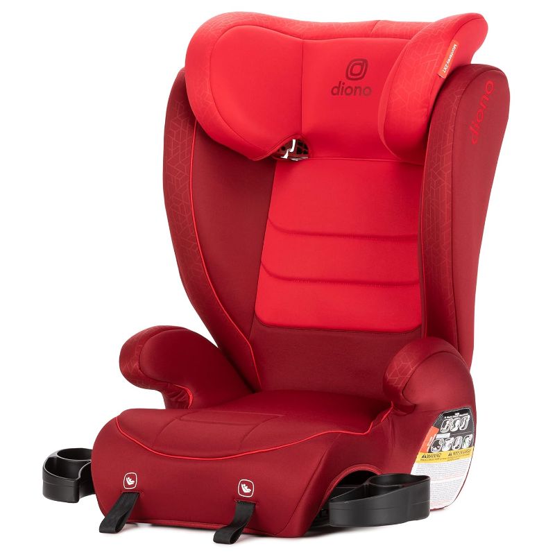 Photo 1 of Diono Radian 3R, 3-in-1 Convertible Car Seat, Rear Facing & Forward Facing, 10 Years 1 Car Seat, Slim Fit 3 Across, Red Cherry