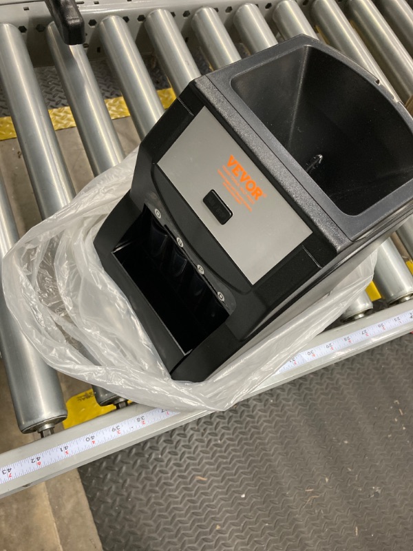 Photo 1 of USD Coin Sorter, Coin Sorter Machine for USD Coin 1? 5? 10? 25?, Sorts up to 230 Coins/min, Coin Sorter and Wrapper Machine Holds 200 Coins Included 4 Coin Tubes, Black