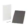 Photo 1 of 1-Gang Blank Metallic Weatherproof Cover, White