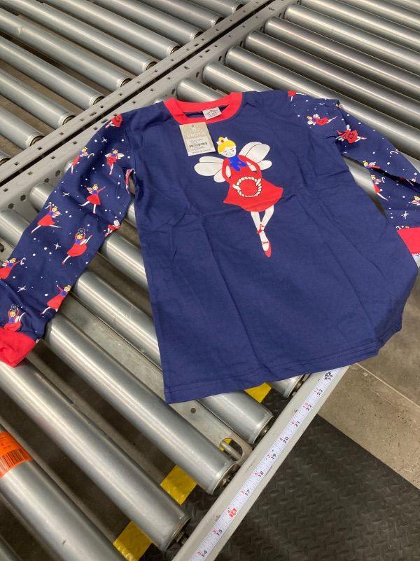 Photo 1 of VIKITA Girls Clothes Toddler Outfits - Little Kids Shirts & Leggings Summer Fashion Clothing Sets, Cute Birthday Gifts S4775+f5582 5-6 Years 11-12y