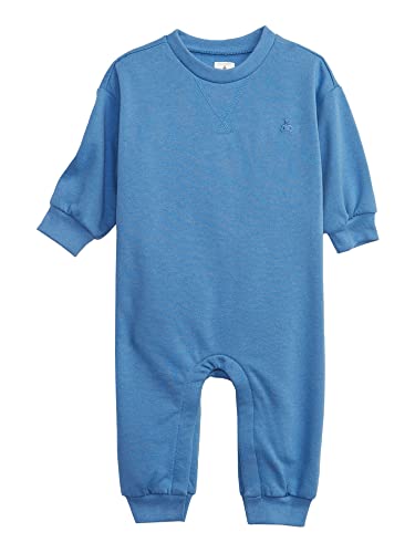 Photo 1 of GAP Unisex Baby Fleece One-Piece JASPER BLUE 18-24M

