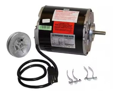 Photo 1 of 2-Speed 1/2 HP Evaporative Cooler Motor Kit
