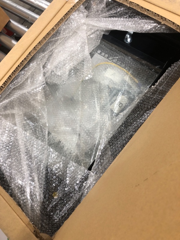 Photo 1 of 6U Wall Mount Server Cabinet Network Rack Enclosure Locking Glass Door by Tedgetal