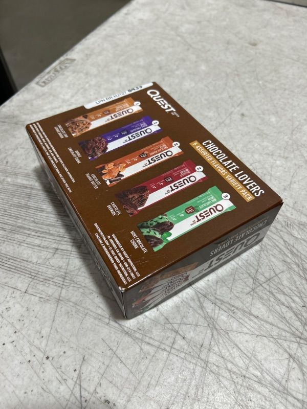 Photo 3 of Quest Nutrition Chocolate Lovers Variety Pack, High Protein, Low Carb, Gluten Free, Keto Friendly, 12 Count