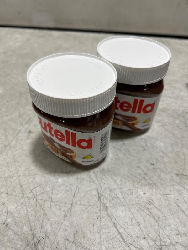 Photo 3 of 2 PACK - Nutella Hazelnut Spread With Cocoa For Breakfast, 13 Oz Jar