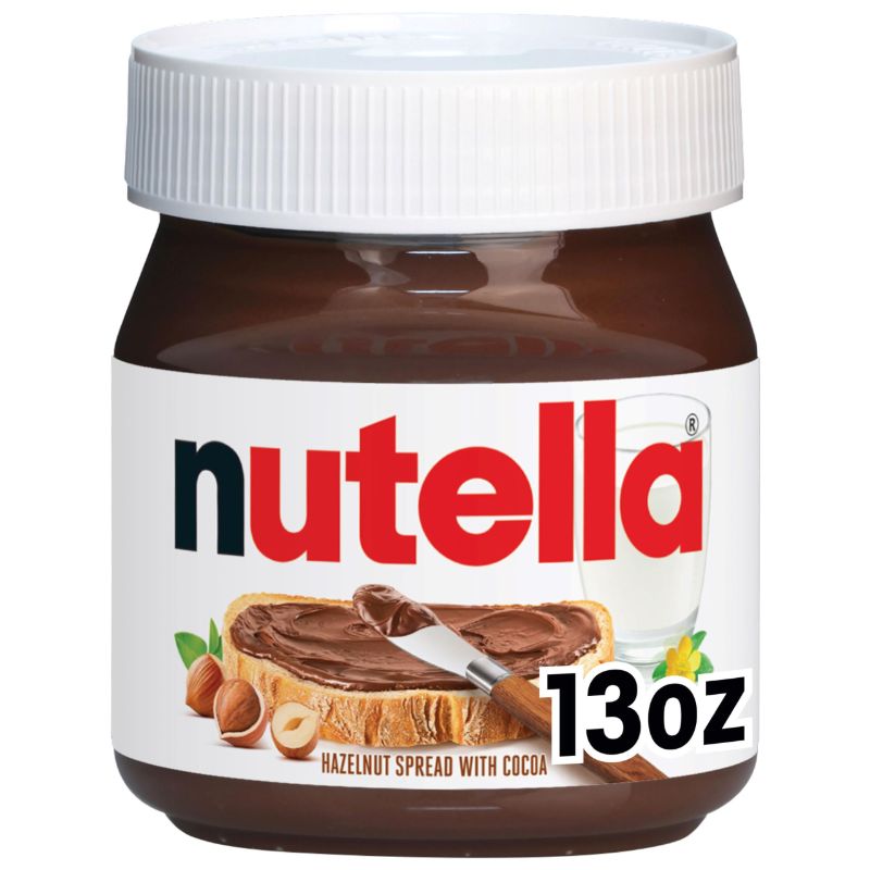 Photo 1 of 2 PACK - Nutella Hazelnut Spread With Cocoa For Breakfast, 13 Oz Jar
