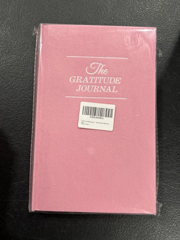 Photo 2 of Gratitude Journal, a Few Minute Journal, Daily Gratitude Journal with Prompts for Affirmation, Happiness, Mindfulness, Positivity, Wellness, Undated Gratitude Journal for Women & Men(21.59*13.97cm) Pink