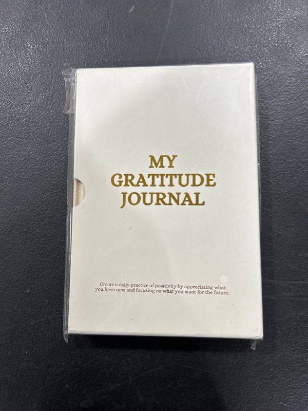 Photo 2 of My Gratitude Journal: Daily Guided Gratitude Journal for Women & Men - 5 Minute Journal for More Happiness, Positivity & Self Care - A5 Hardcover Linen with Ivory Paper Beige Linen