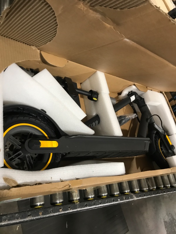 Photo 2 of Electric Scooter 10" Solid Tires 500W Motor -19 Mph Speed Foldable Electric Scooter for Adults,with Smart App,Aluminum Frame and Dual Brakes