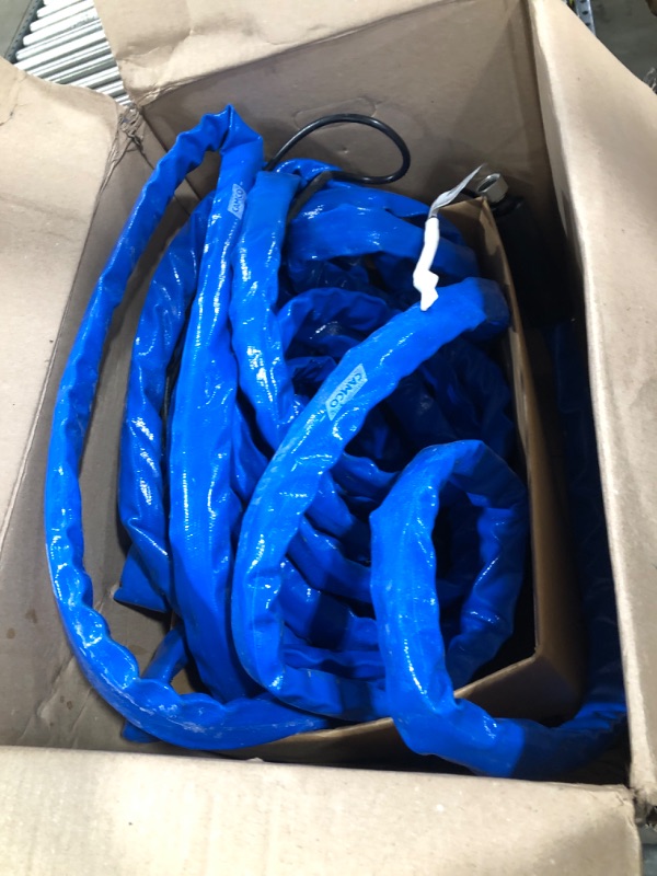 Photo 2 of 25FT Heated Water Hose for RV,Heated Drinking Water Hose with Thermostat,Lead and BPA Free,1/2"Inner Diameter,Temperatures Down to -40°F Self-Regulating,Blue Appearance (25FT)
