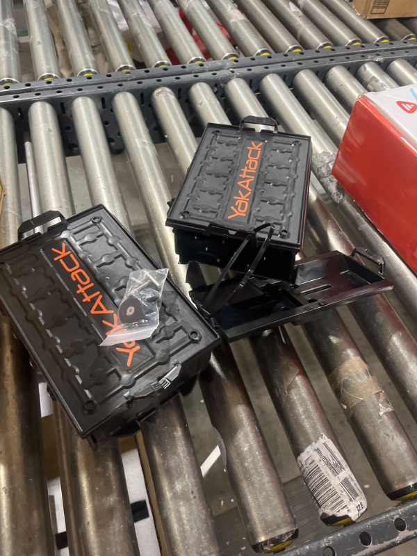 Photo 1 of YakAttack TracPak Stacking Fishing Gear Storage Box System | Kayak Fishing Accessories Combo Kit (Boxes & Base)