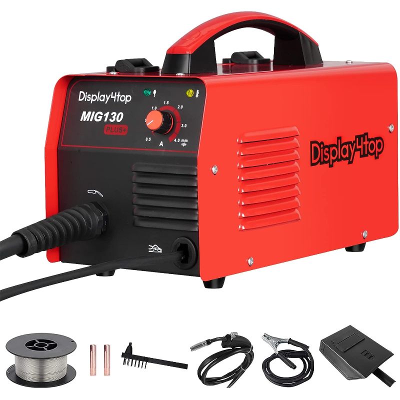 Photo 1 of display4top Mig Welder, 130A Portable Welding Machine, Flux Core Wire Welder, MIG 130 Automatic Feed Welding Machine Equipment with Mask - 110V (red)
***PARTS ONLY***
**** TORN WIRE CABLE****