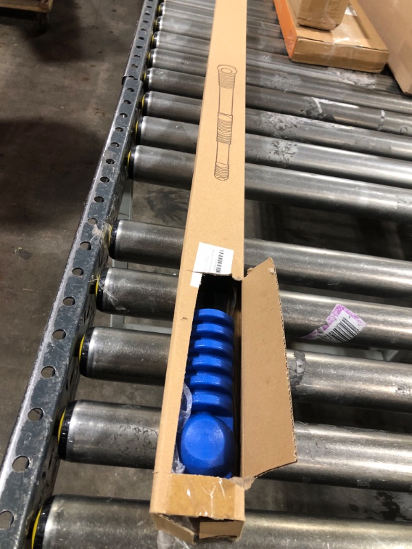 Photo 1 of Upgrade Elastic Fitness Exercise Bar,Body Physical Therapy,Core Strength Training,Stability Workout,Joint Stability,Fat Burning Workout Stick For Yoga Pilates,Power Therapy Rehabilitation Equipment for Home Gym Blue