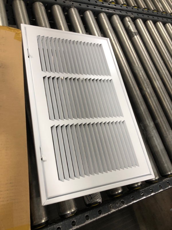 Photo 2 of 18 X 10 Steel Return Air Filter Grille for 1 Filter Fixed Hinged
