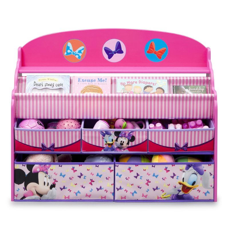 Photo 1 of Disney Minnie Mouse Kids' Deluxe Boy & Toy Organizer - Delta Children
