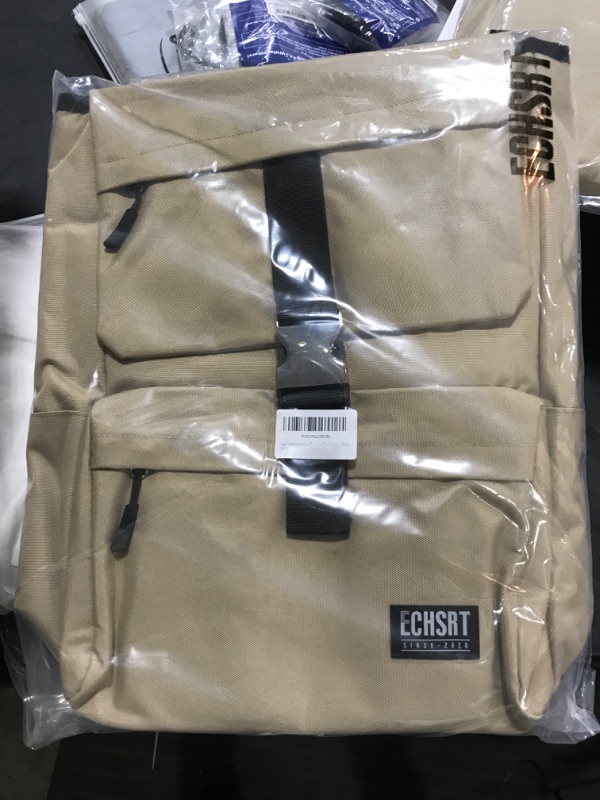 Photo 1 of 17 inch beige laptop backpack 