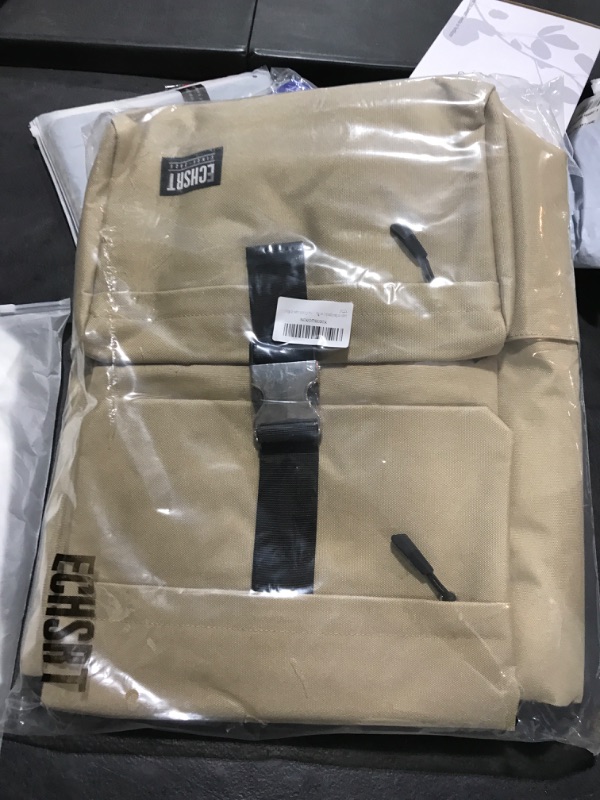 Photo 1 of 17 inch beige laptop backpack 