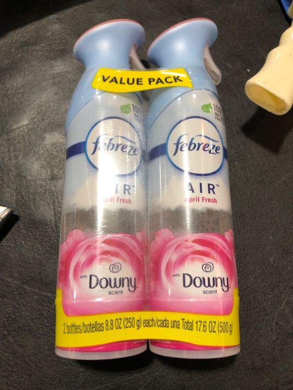 Photo 1 of 2 pack febreze april fresh down scent 