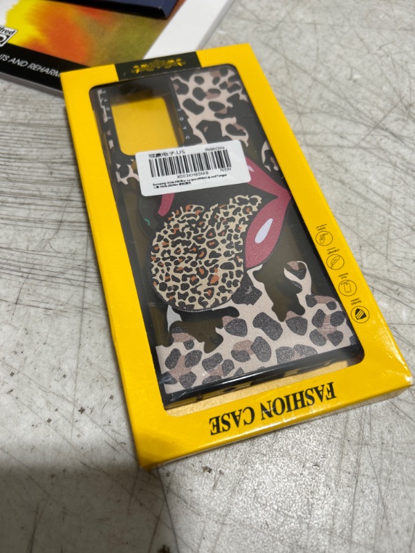 Photo 2 of Toycamp for Note 20 Case, Cute Funny Leopard Lip Tongue Design for Women Girls Boys Teens for Galaxy Note 20 Cases, Cute Cartoon Leopard Lip Print Cover for Samsung Note 20 Case 5G, 6.7'' \