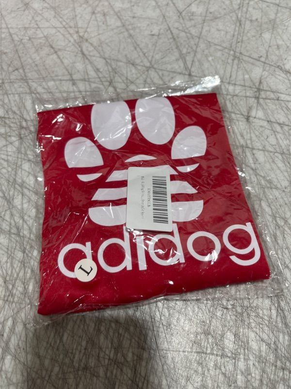 Photo 2 of ALejoN Dog Shirts with Letters Soft Pet Clothes Breathable Summer Red Vest for Small Puppy and Stretchy Cat Apparel XS
