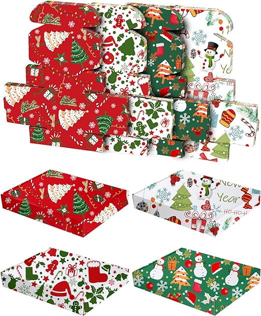 Photo 1 of 13x10x2 Christmas Gift Shipping Boxes 20 Pack, Shipping Boxes for Small Business Mailing Boxes, Small Gift Boxes