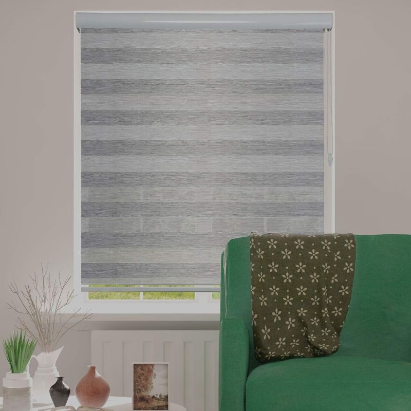 Photo 1 of  Zebra Blind Zebra Shades for Windows Privacy Light Filtering Shades (Non Cordless)