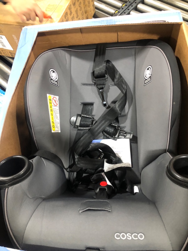 Photo 2 of Cosco Onlook 2-in-1 Convertible Car Seat, Rear-Facing 5-40 pounds and Forward-Facing 22-40 pounds and up to 43 inches, Black Arrows