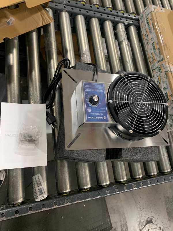 Photo 2 of Abestorm 540CFM Crawlspace Ventilation Fans IP-55 Grade Basements Vent Fan 8.7 inches Ventilator Fan with Freeze Protection Thermostat & Dehumidistat for Crawl Space Basement Attic Garage, Exhaust