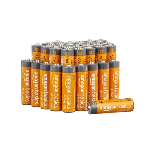 Photo 1 of Amazon Basics 36-Pack AA Alkaline High-Performance Batteries, 1.5 Volt, 10-Year Shelf Life
