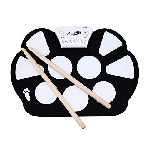 Photo 1 of Eoncore Portable Electronic Roll up Drum Pad Kit Silicon Foldable with Stick