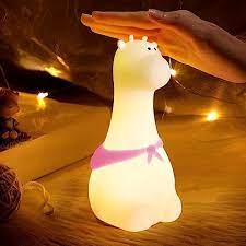 Photo 1 of CHWARES Night Light for Kids, Giraffe Nursery Night Lights with Battery, 7 Color Table Lamp, Room Decor, Type-C Rechargeable, Cute LED Multicolor Gifts for Baby, Children, Toddlers, Teen Girls