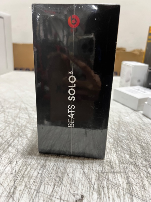 Photo 1 of Beats Solo3 Wireless On-Ear Headphones - Apple W1 Headphone Chip, Class 1 Bluetooth, 40 Hours of Listening Time, Built-in Microphone - Black (Latest Model)