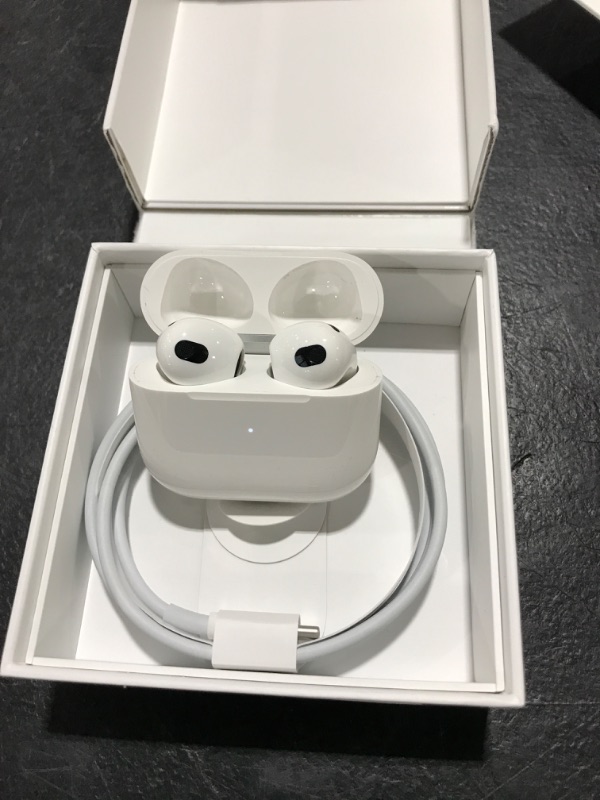 Photo 2 of AirPods (3rd Generation) with Lightning Charging Case