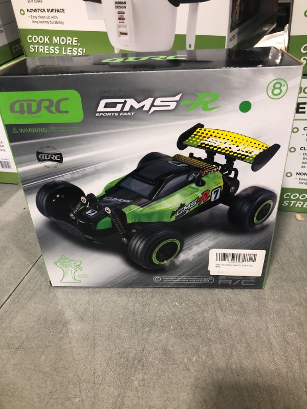 Photo 2 of 4DRC C8 Remote Control Truck 2.4Ghz 25KM/H High Speed RTR Electric Rock Climber Fast Race Buggy Hobby Cars Toy for Kids Gift(Green)