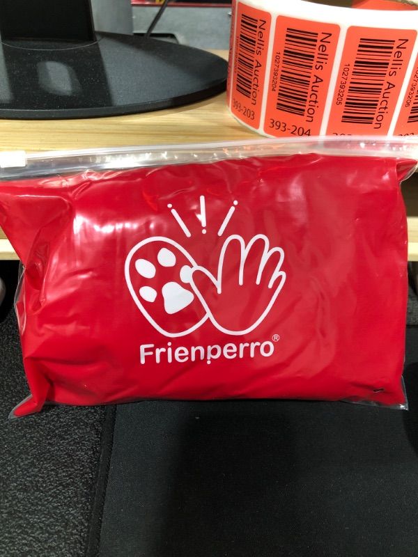 Photo 1 of Frienperro Dog Clothes for Small Dogs Girl Boy, 100% Cotton Buffalo Plaid Dog Hoodie, French Bulldog Clothes Frenchie Clothes Pet Winter Sweater Sweatshirt, Puppy Clothing Coat X-Large Christmas A