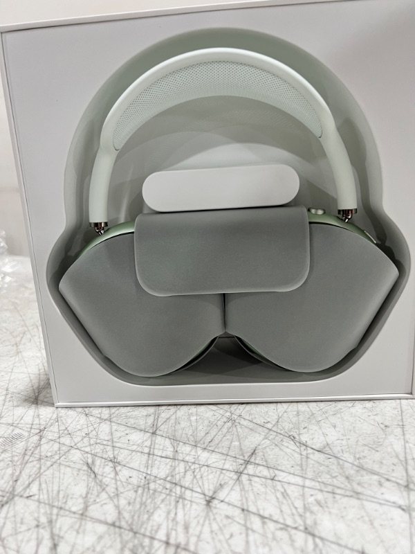 Photo 6 of Apple AirPods Max Wireless Over-Ear Headphones. Active Noise Cancelling, Transparency Mode, Spatial Audio, Digital Crown for Volume Control. Bluetooth Headphones for iPhone - Green