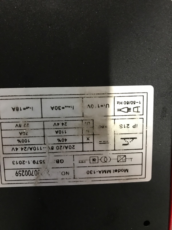 Photo 3 of GERORD Mini Welder Machine 110V, 130A ARC Portable MMA Welding Machine, Digital Display IGBT Inverter Welder, With Welder Kit
