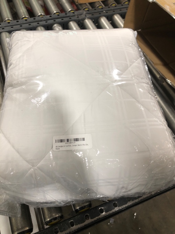 Photo 2 of AB Lifestyles RV 72x75 Short King Quilted Mattress Pad Cover. Fitted Sheet Style. for RV, Camper. Made in The USA… Short King 72x75