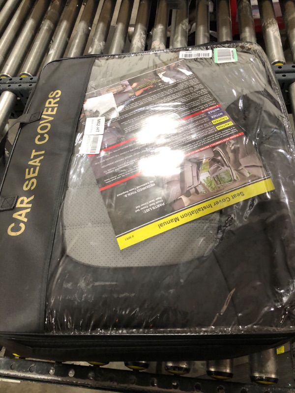 Photo 1 of RISINGSTAR Rav4 Seat Covers, fit 2019-2024 Toyota Rav4 XLE LE XLE Premium Limited Base SUV, not for Adventure and TRD-Off(Black&Gray)