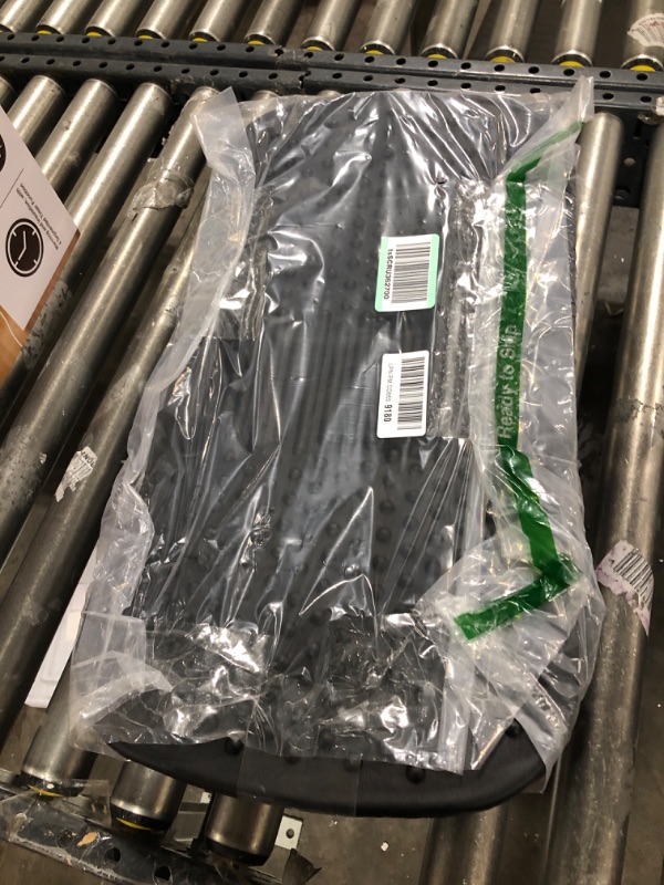 Photo 1 of FEZIBO Standing Desk Mat with Anti Fatigue Bar, Wooden Wobble Balance Board with Ergonomic Design Comfort Floor Mat (Large, Obsidian Black)