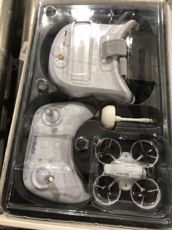 Photo 2 of APEX VR70 FPV Drone Kit, First-Person View Drone with FPV Goggles , Brushed Racing Drone for Beginners , Super-Wide 120° FPV, Low-Latency 5.8G Transmission, Drop-resistant, Suitable for Novice Practice Drones