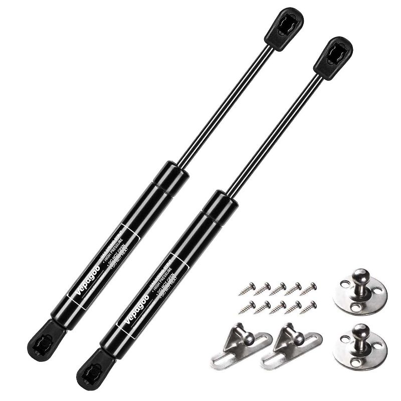 Photo 1 of 10 inch 45 Lb/200N Gas Shocks Struts Lift for Truck Pickup Tool Box Storage Lid Door,Set of 2 Vepagoo.
